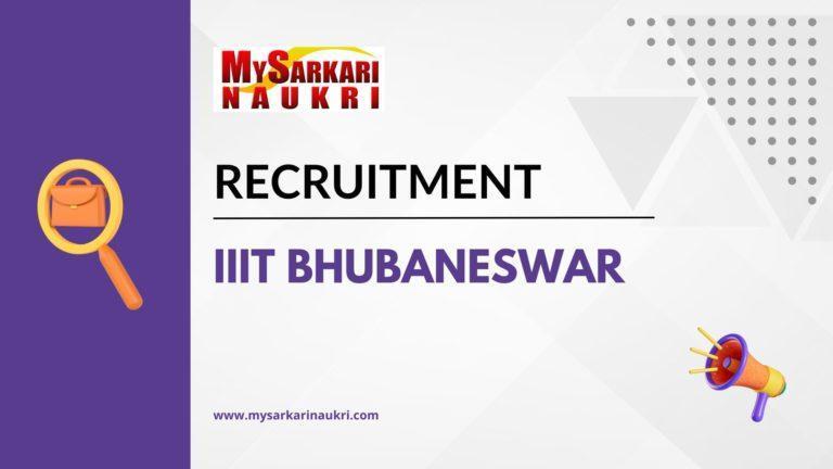 IIIT Bhubaneswar