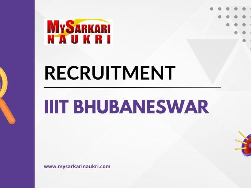IIIT Bhubaneswar