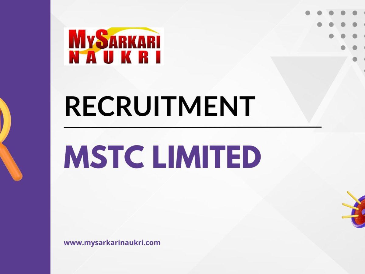 MSTC Limited
