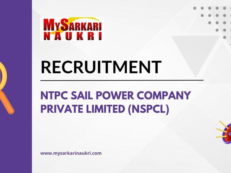 NTPC Sail Power Company Private Limited (NSPCL)