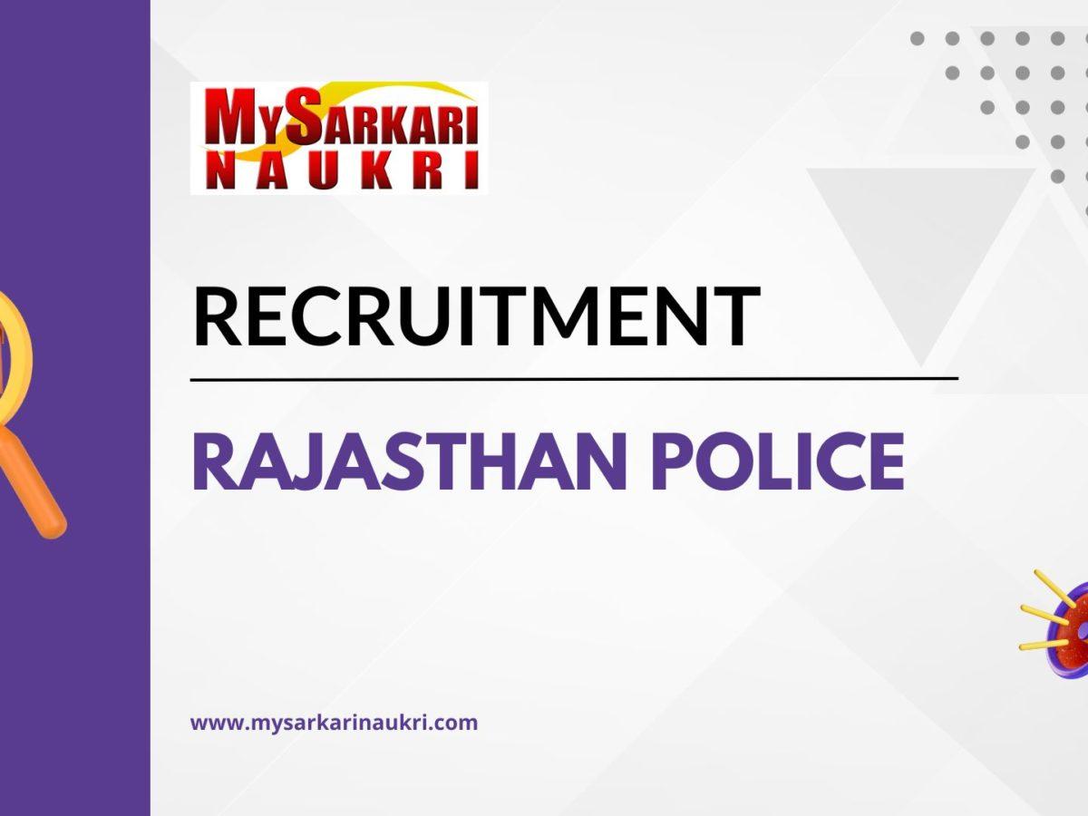 Rajasthan Police