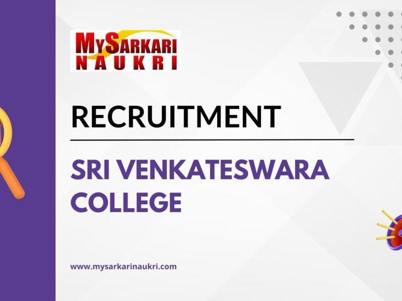 Sri Venkateswara College