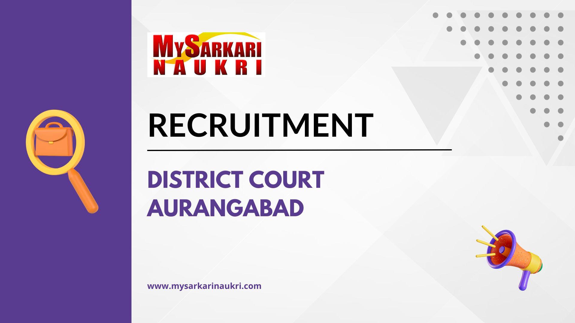 District Court Aurangabad