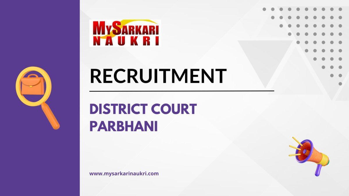 District Court Parbhani