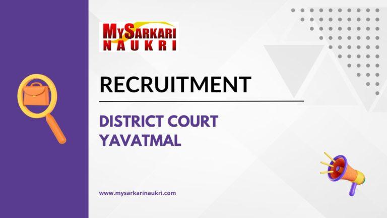 District Court Yavatmal