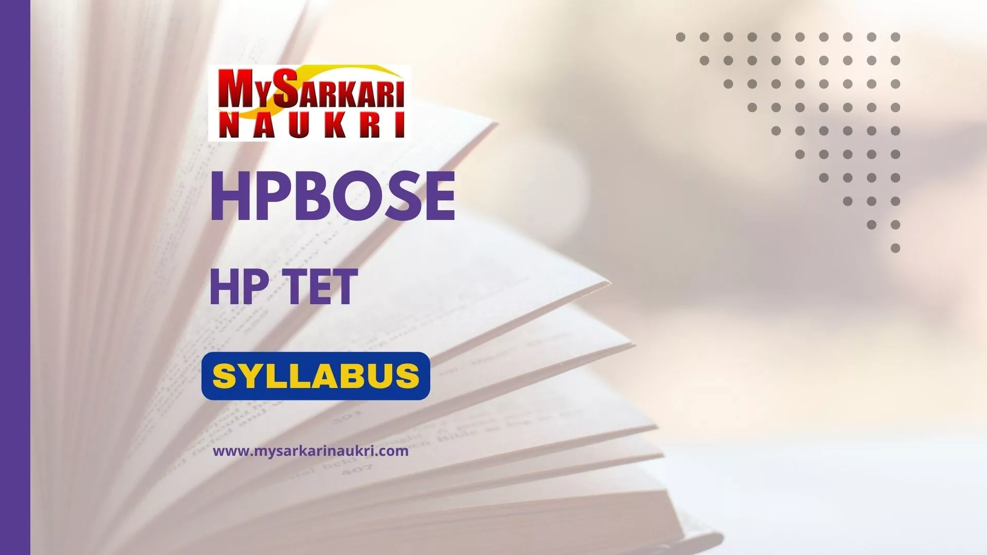 HP TET Syllabus