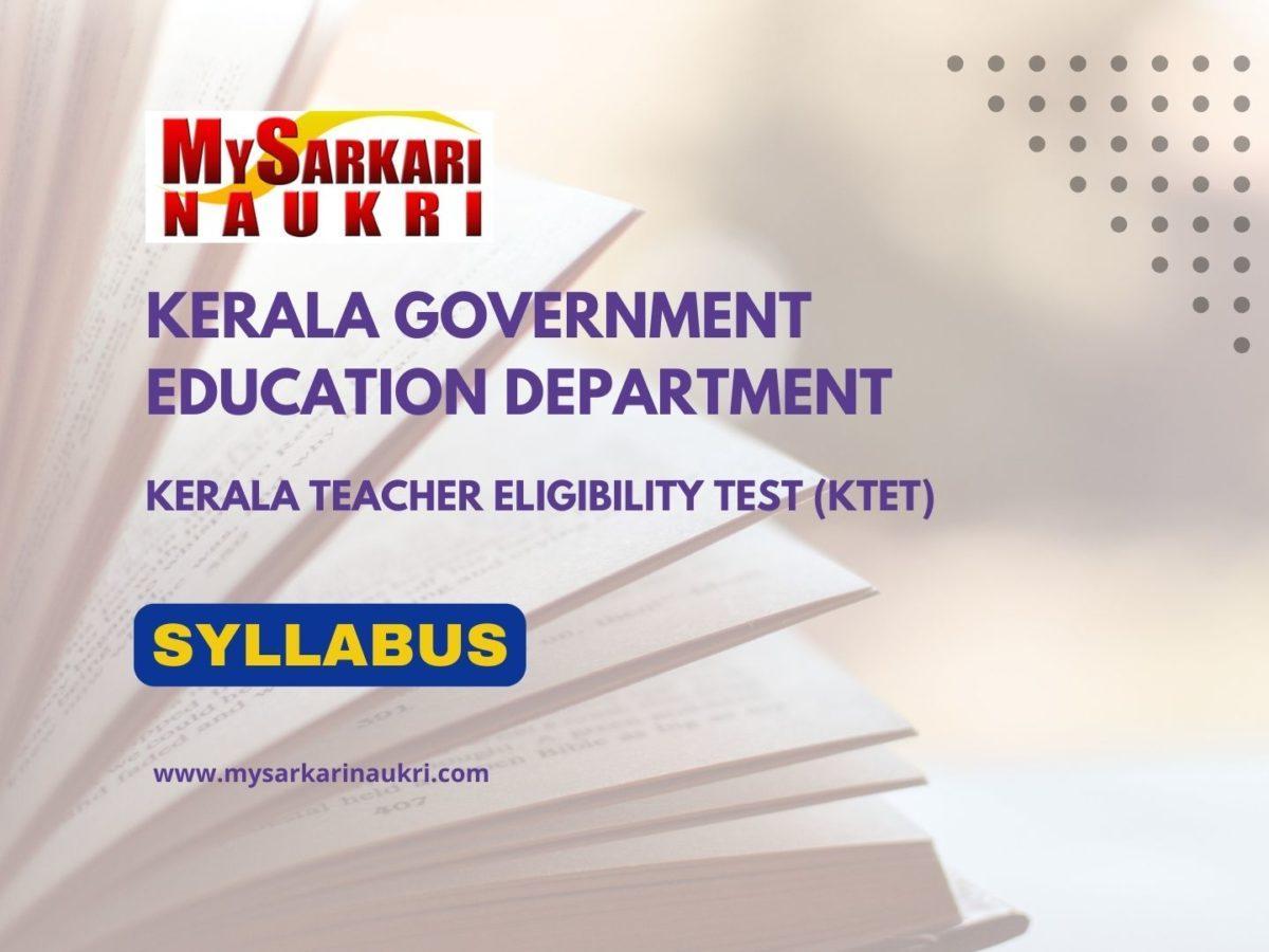 KTET Syllabus