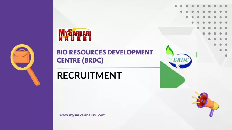 Bio Resources Development Centre (BRDC)