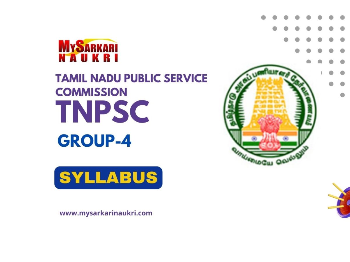 TNPSC Group 4 Syllabus