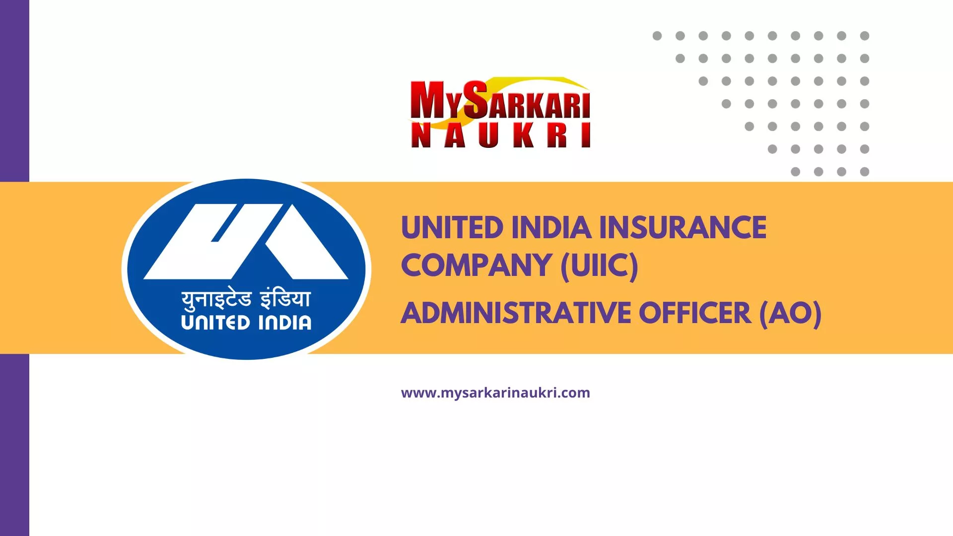 UIIC Administrative Officer