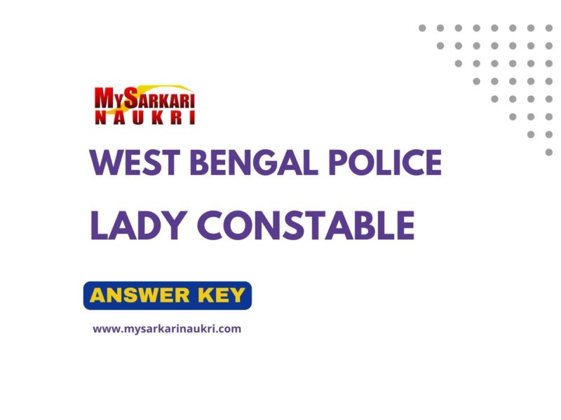 WB Police Lady Constable Answer Key