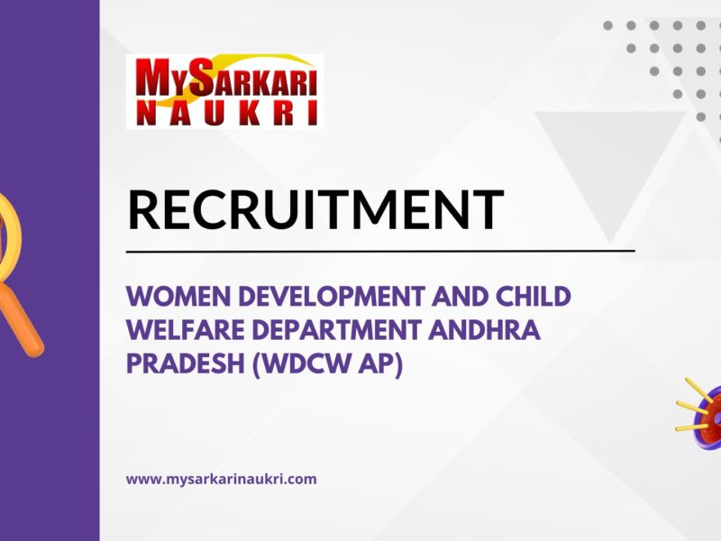 Women Development and Child Welfare Department Andhra Pradesh (WDCW AP)