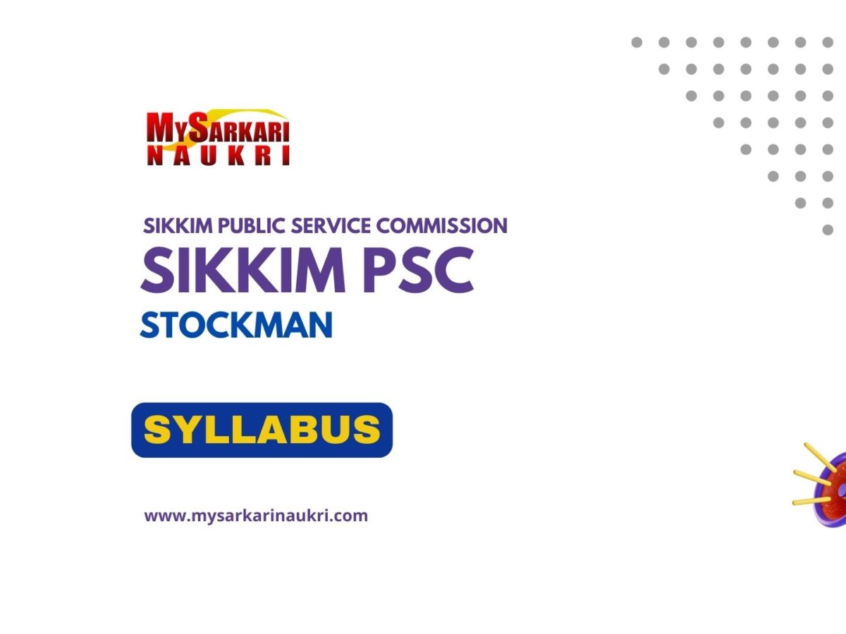 SPSC Stockman Syllabus