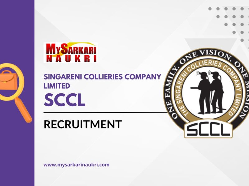 Singareni Collieries Company Limited (SCCL) Recruitment