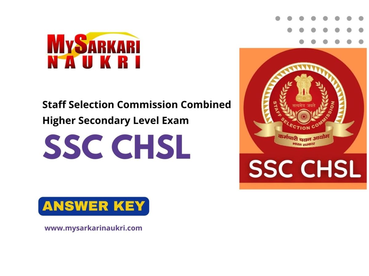 SSC CHSL Answer Key