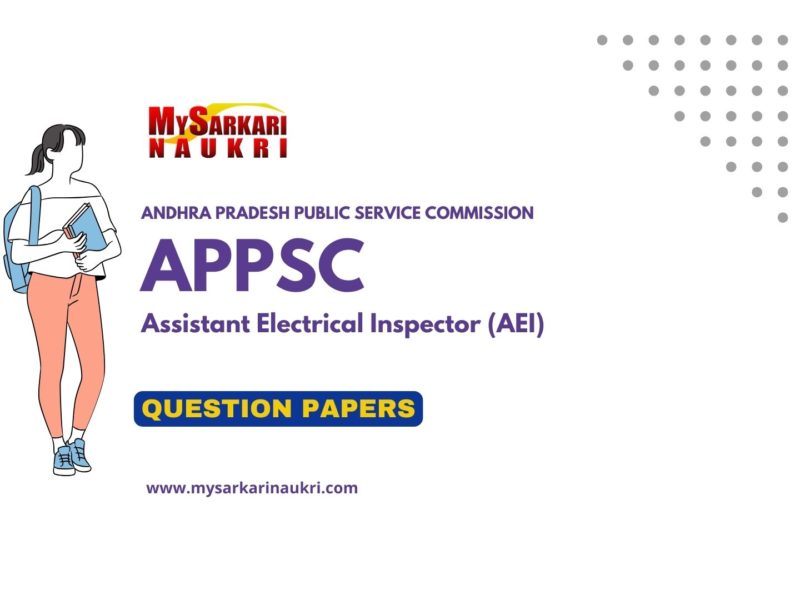 APPSC Assistant Electrical Inspector Examination Previous Year Papers