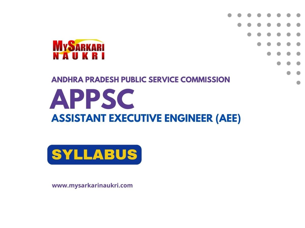 APPSC AEE Syllabus
