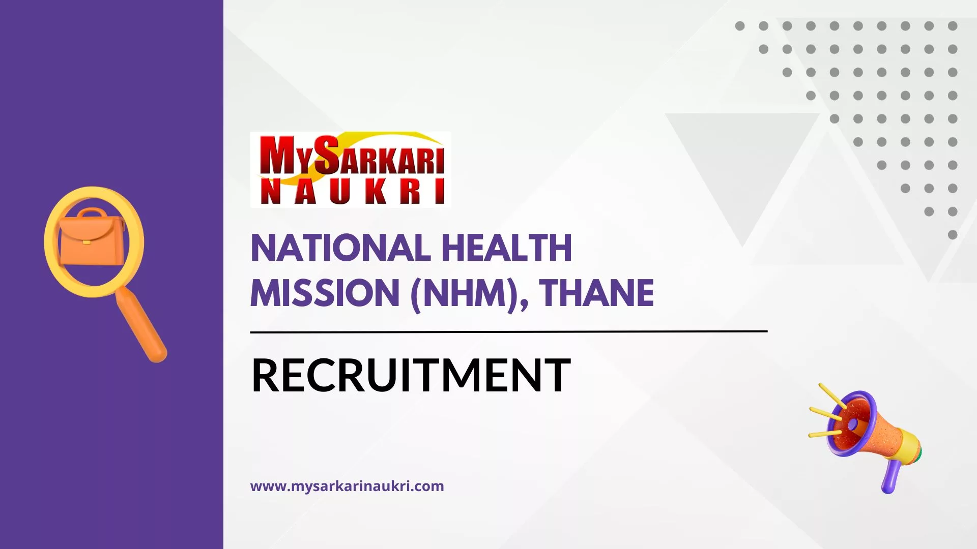 NHM Thane Recruitment