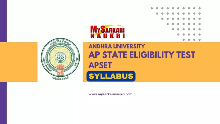 APSET Syllabus