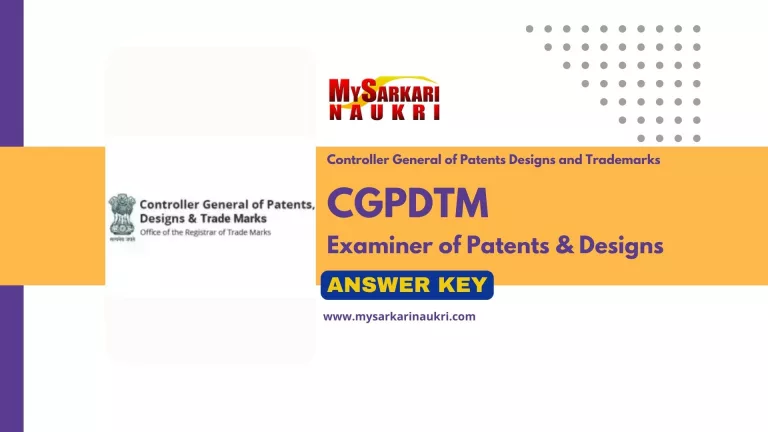 CGPDTM Answer Key