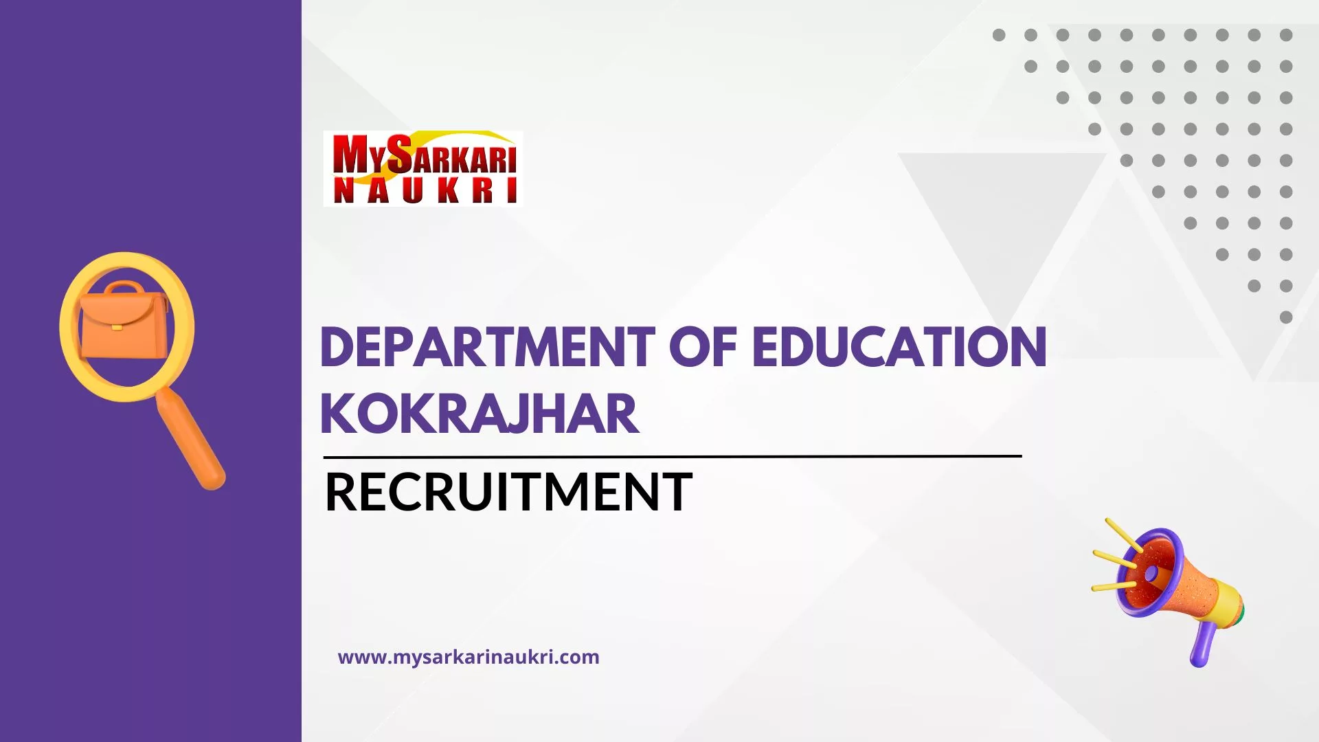 Department of Education Kokrajhar