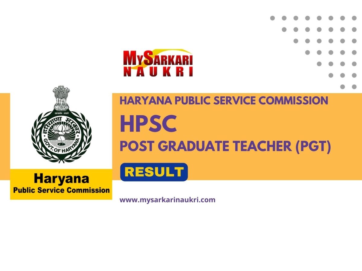 HPSC PGT Result
