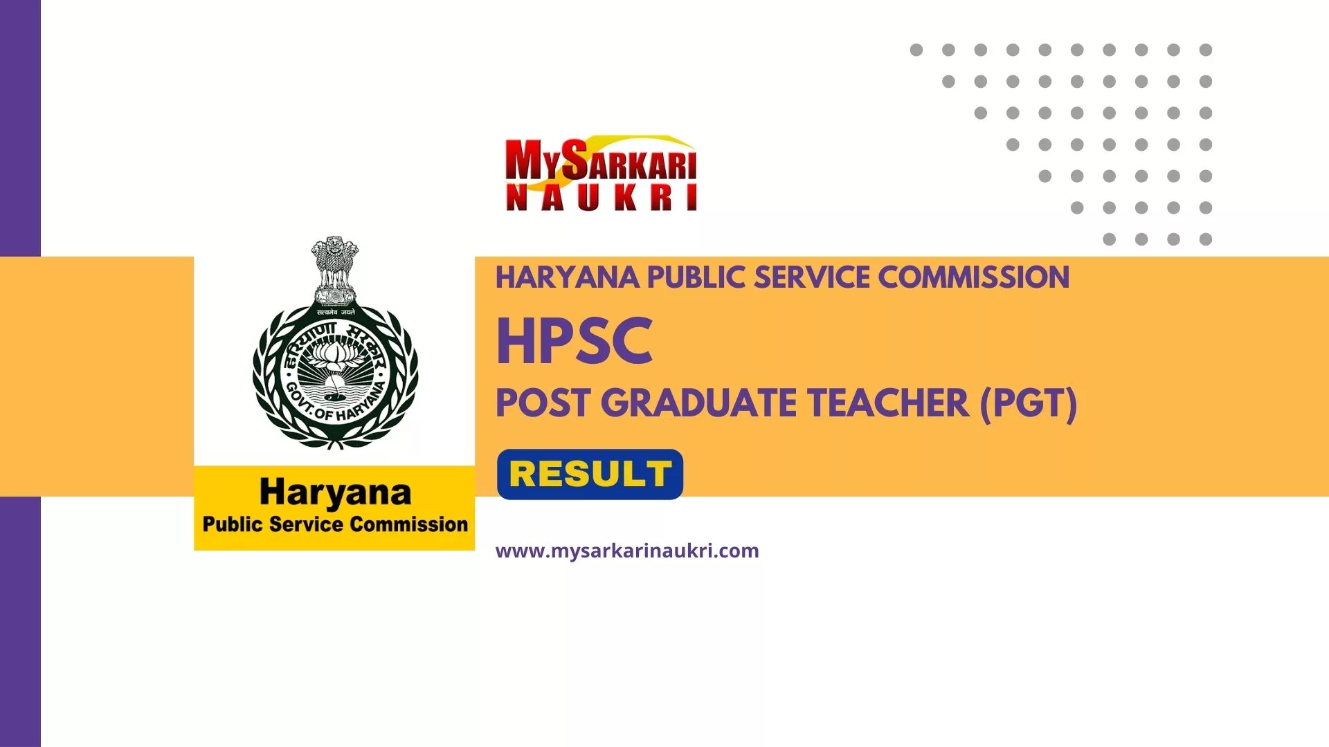 HPSC PGT Result