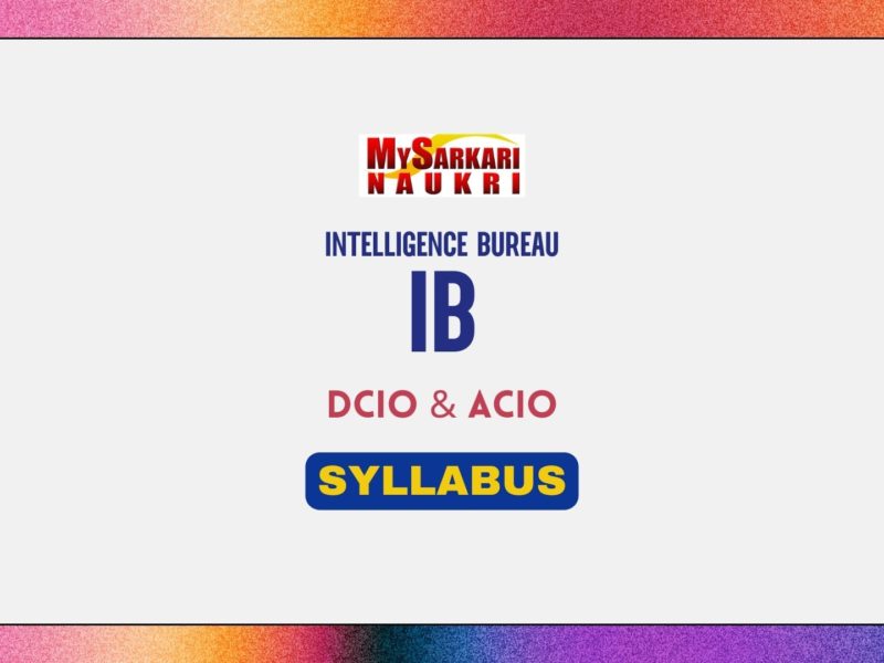 IB DCIO ACIO Syllabus