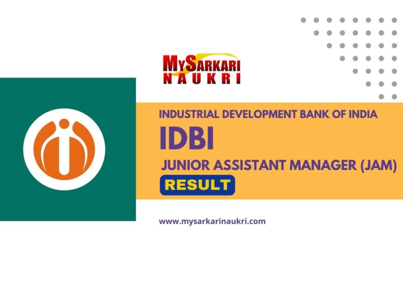 IDBI Junior Assistant Manager Result