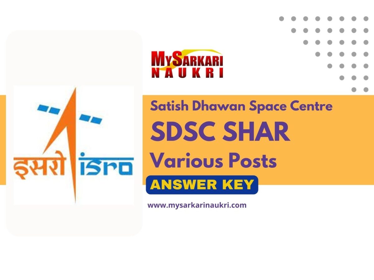 ISRO SDSC Answer Key