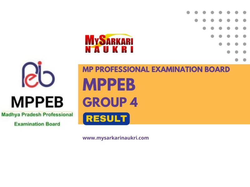 MPPEB Group 4 Result