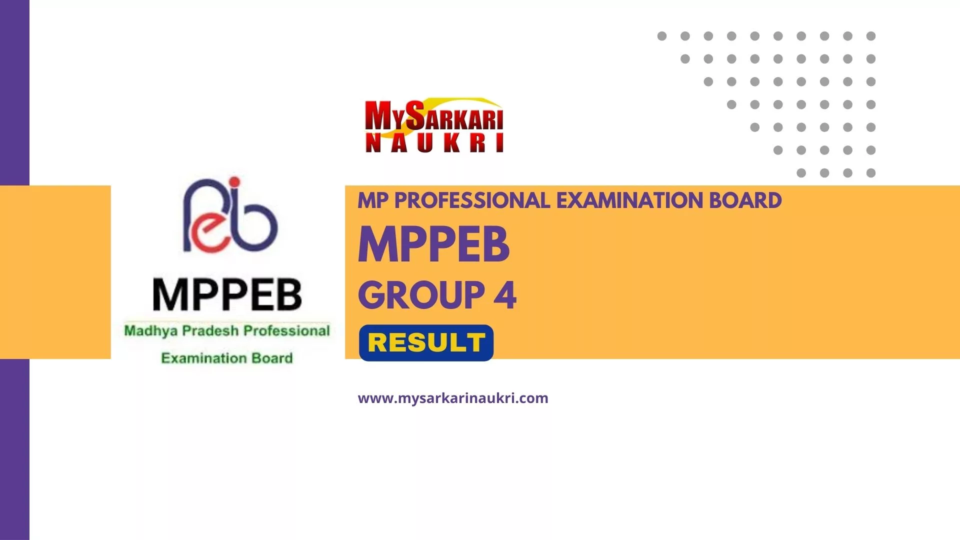 MPPEB Group 4 Result