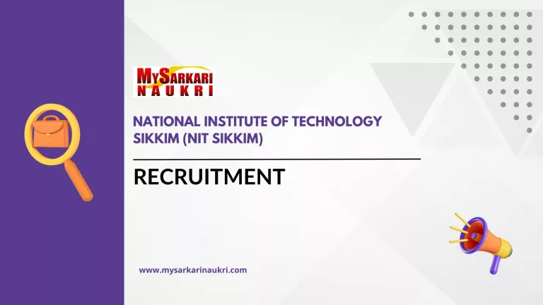 National Institute of Technology Sikkim (NIT Sikkim)