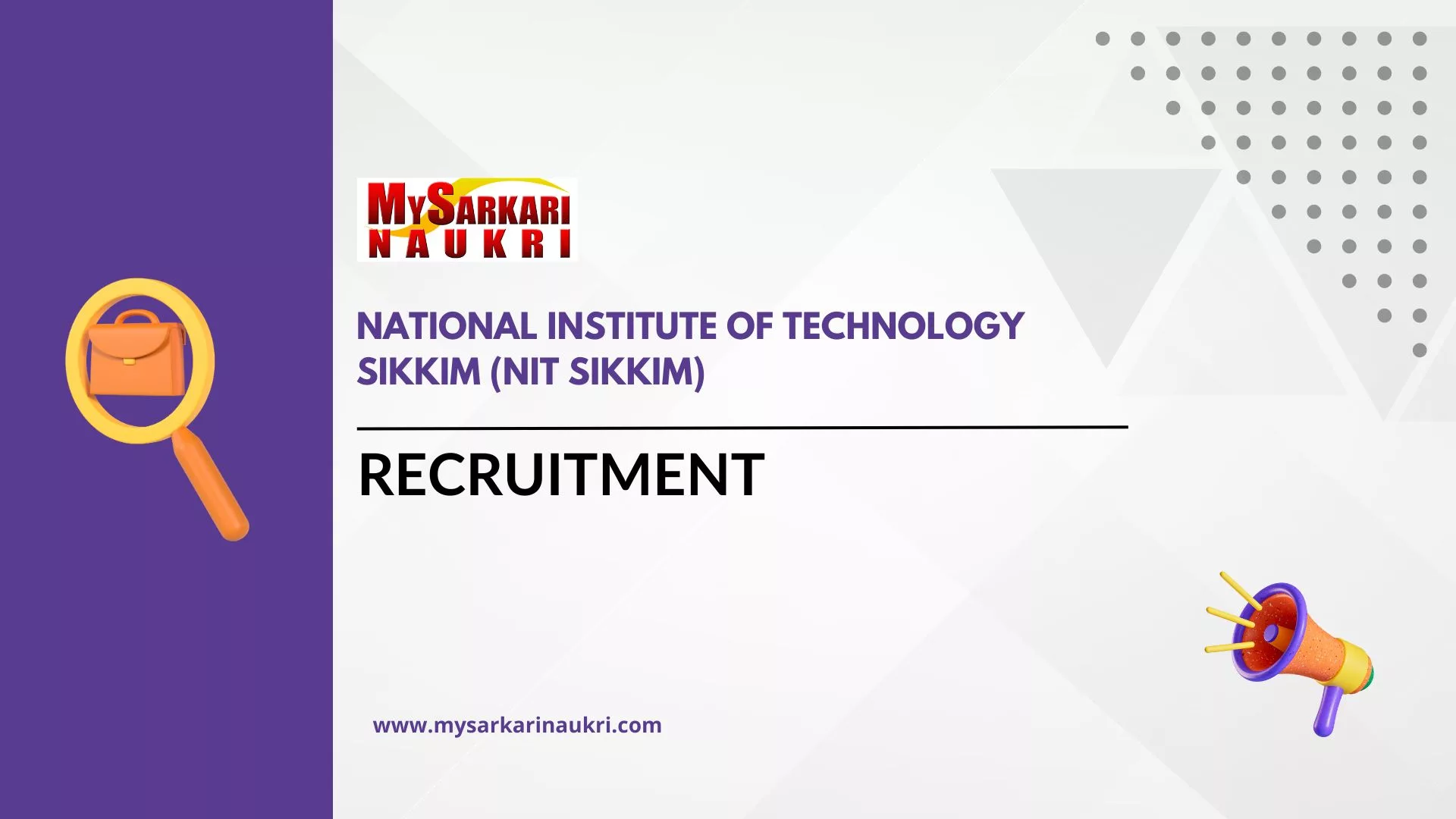 National Institute of Technology Sikkim (NIT Sikkim)