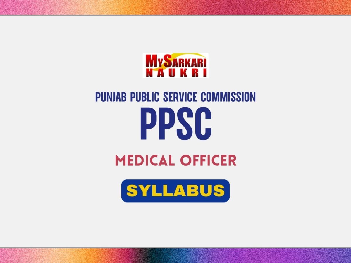 PPSC MO Syllabus