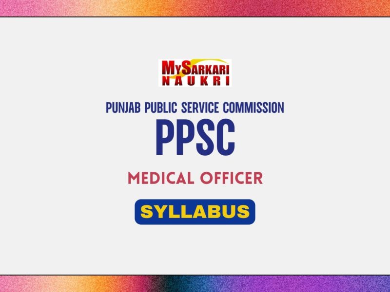 PPSC MO Syllabus