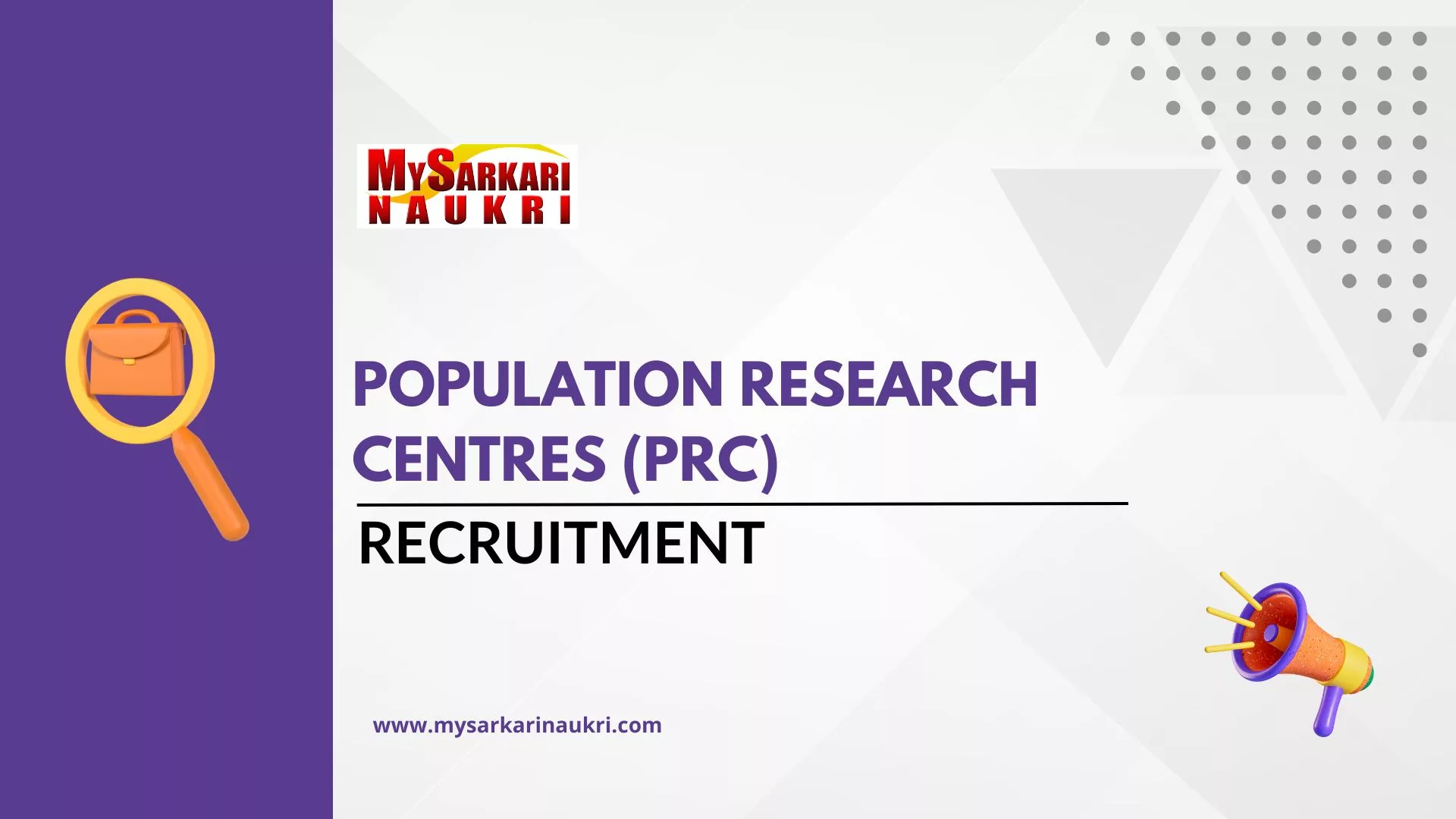 Population Research Centres (PRC)