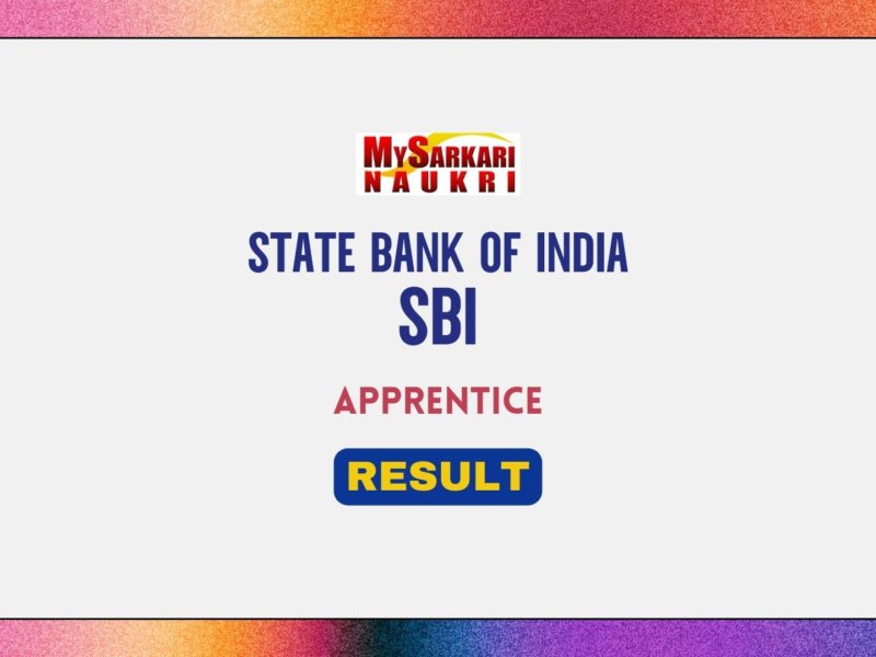 SBI Apprentice Result
