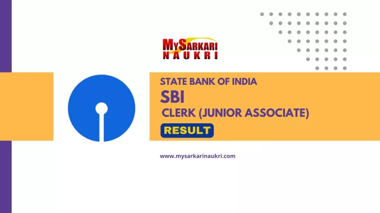 SBI Clerk Result