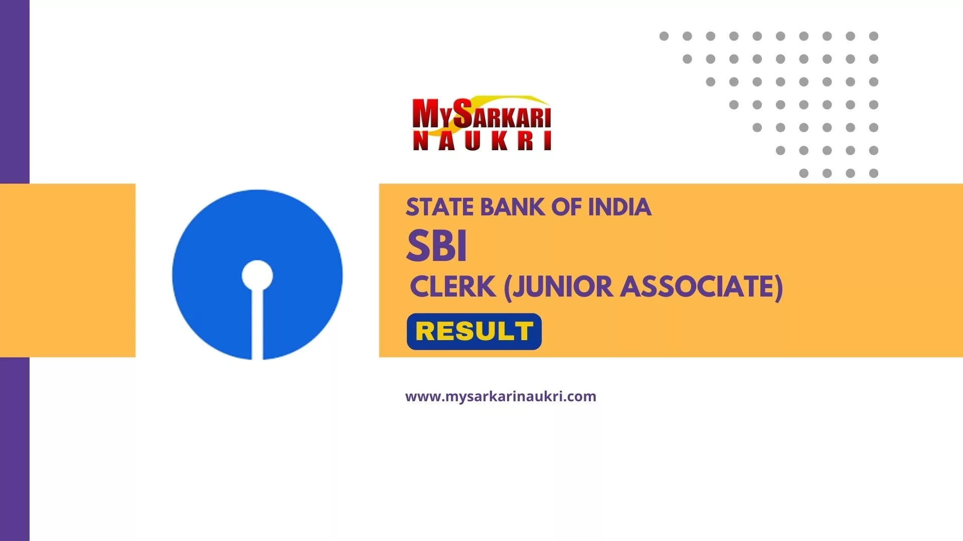 SBI Clerk Result