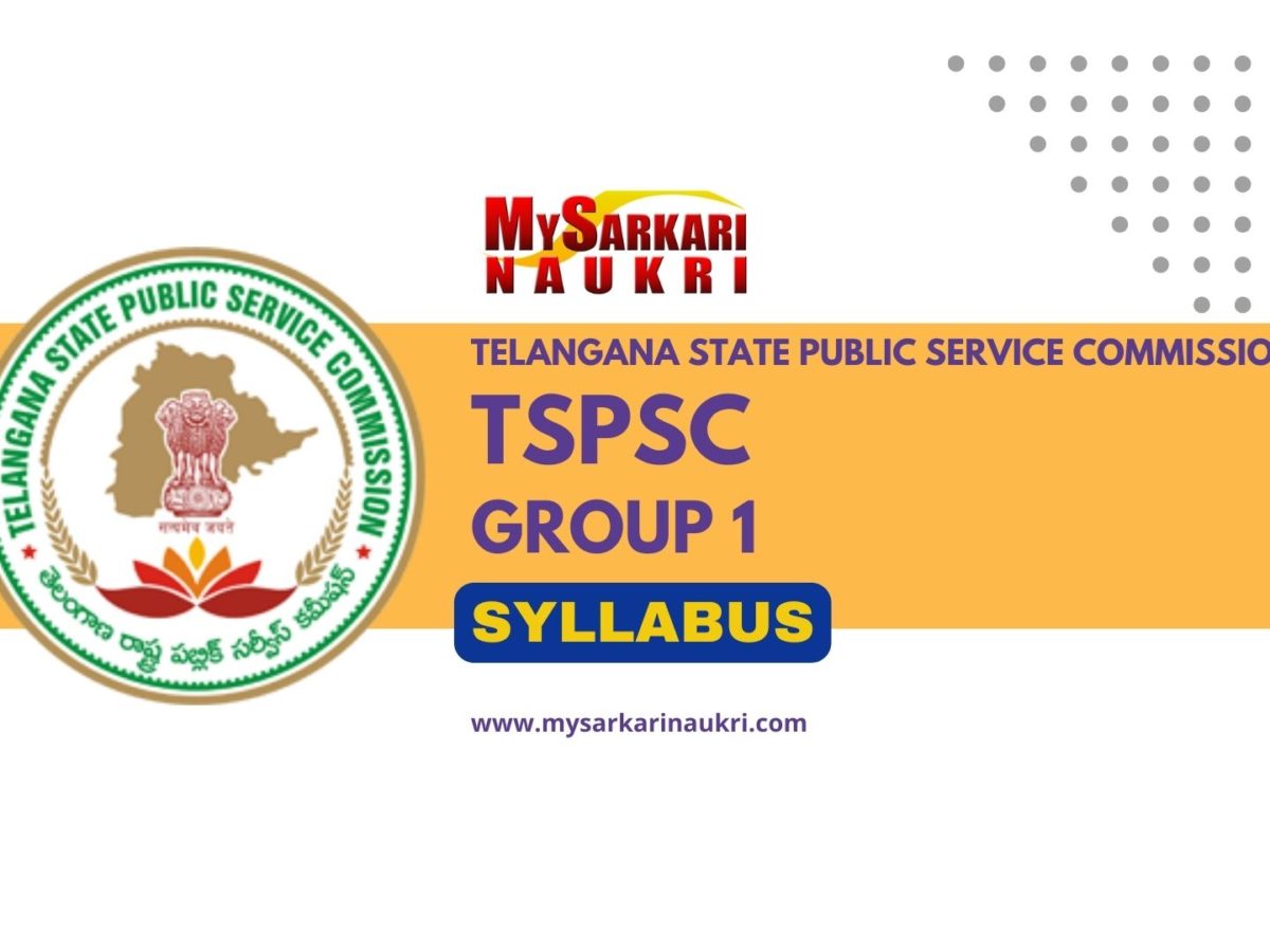 TSPSC Group 1 Syllabus