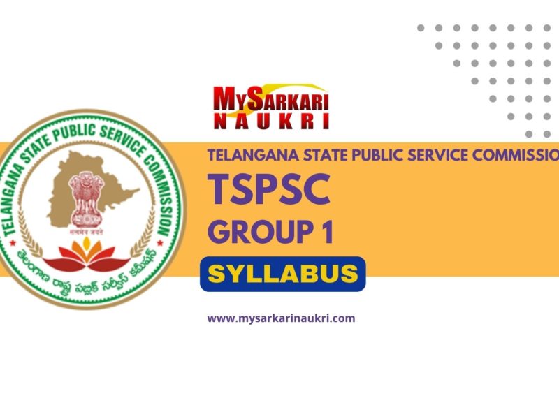 TSPSC Group 1 Syllabus