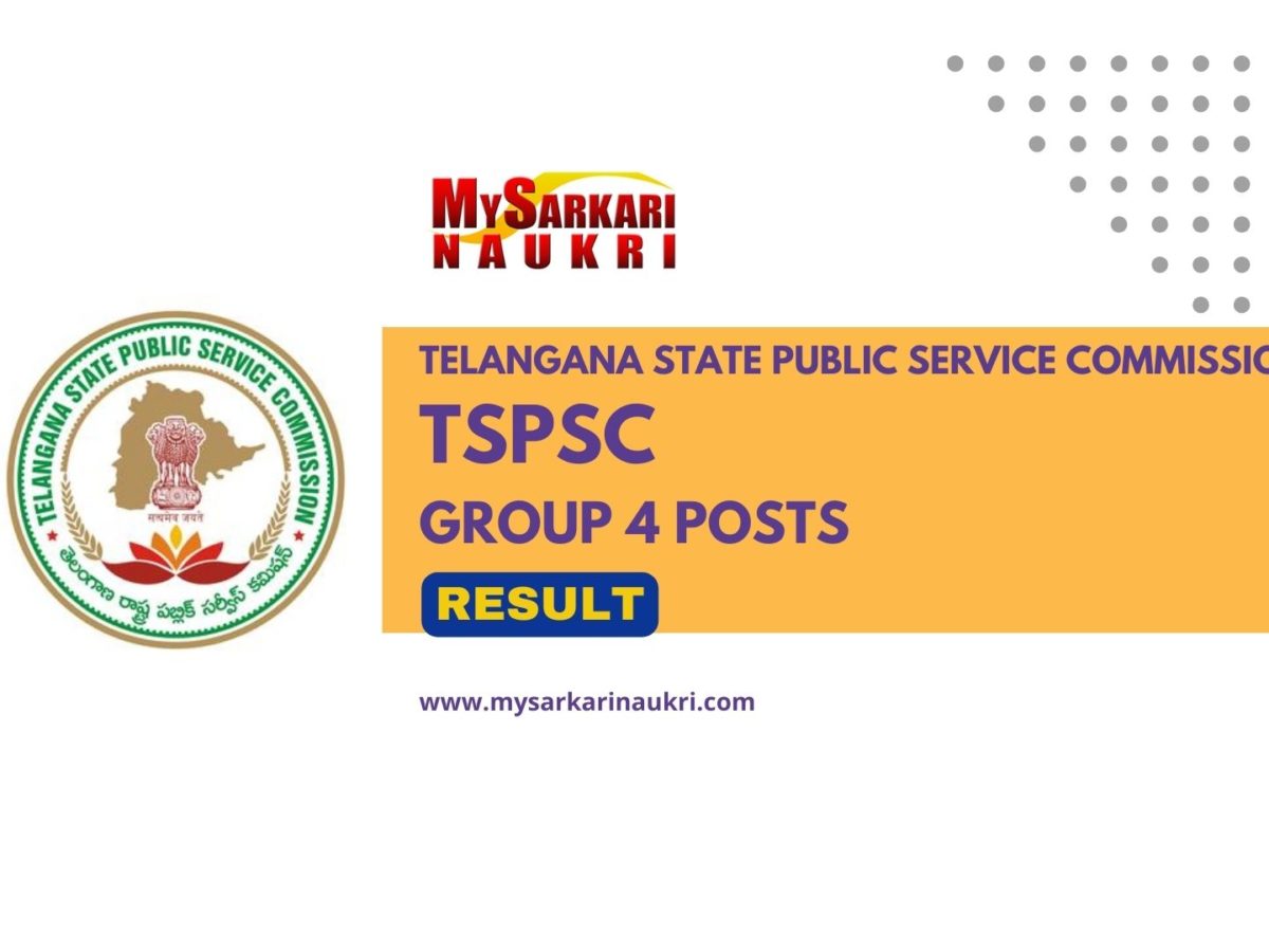 TSPSC Group 4 Result