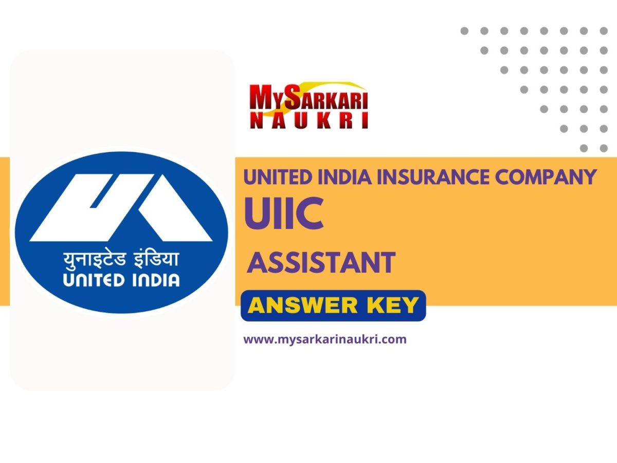 UIIC Assistant Answer Key