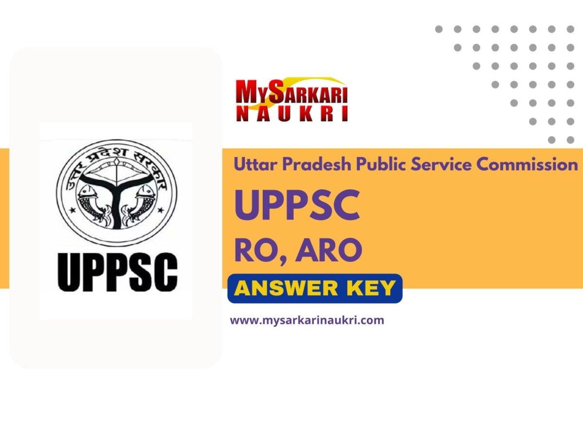 UPPSC RO ARO Answer Key