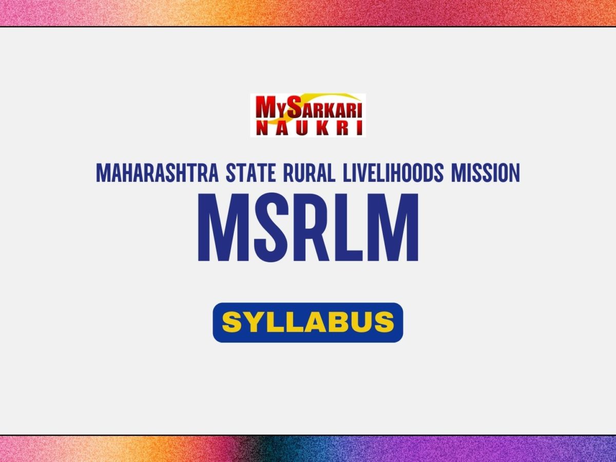 MSRLM Syllabus