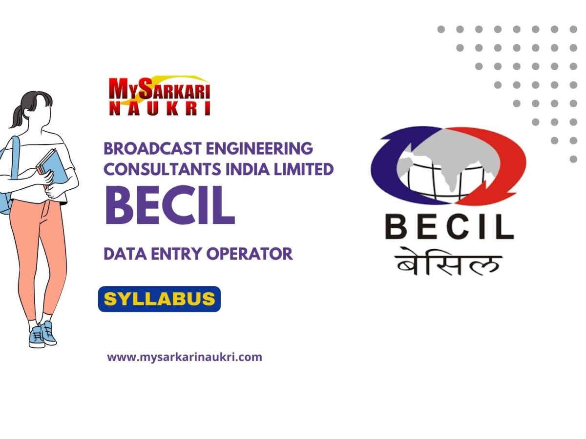 BECIL DEO Syllabus 