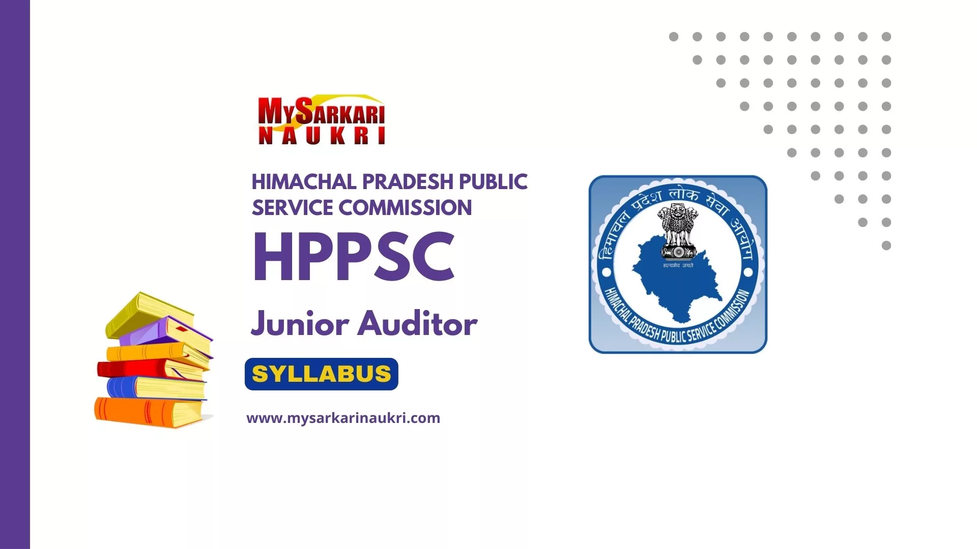 HPPSC Junior Auditor Syllabus