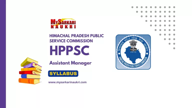 HPPSC Assistant Manager Syllabus