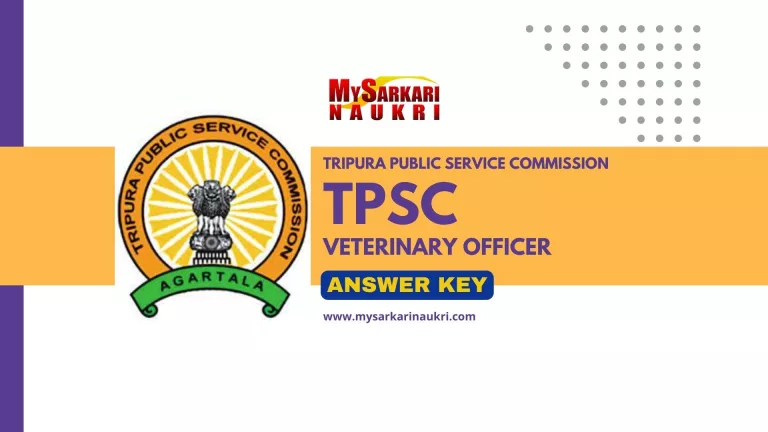 TPSC Veterinary Officer Answer Key